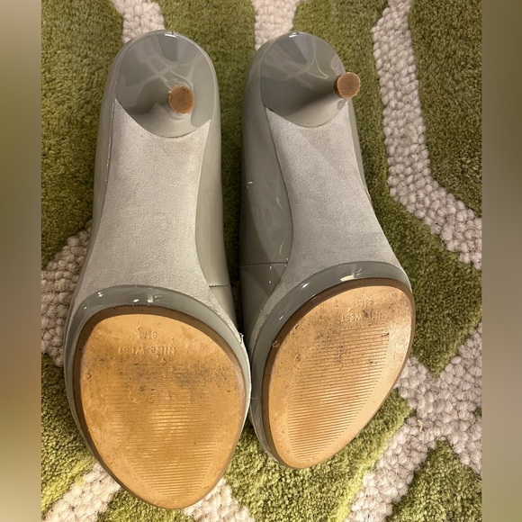 Nine West platform patent open toe Heels - Picture 10 of 10